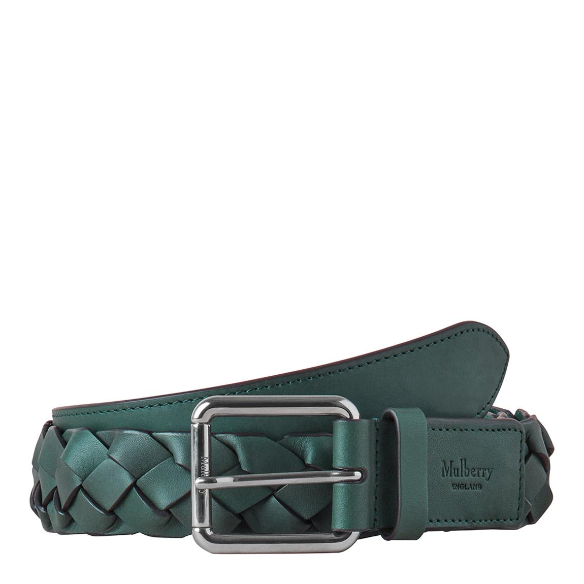 Mulberry Green Heritage Braided Belt main product photo