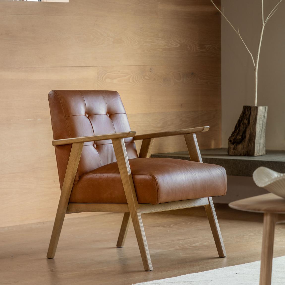 Higham Armchair Brown main product photo