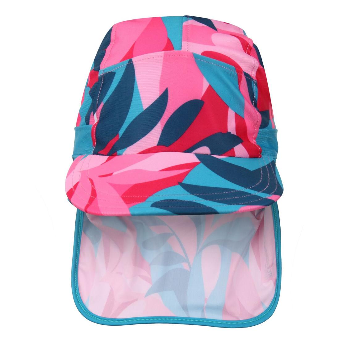 Sun Hat Protect II Polyester Tahoe Blue/Pink main product photo