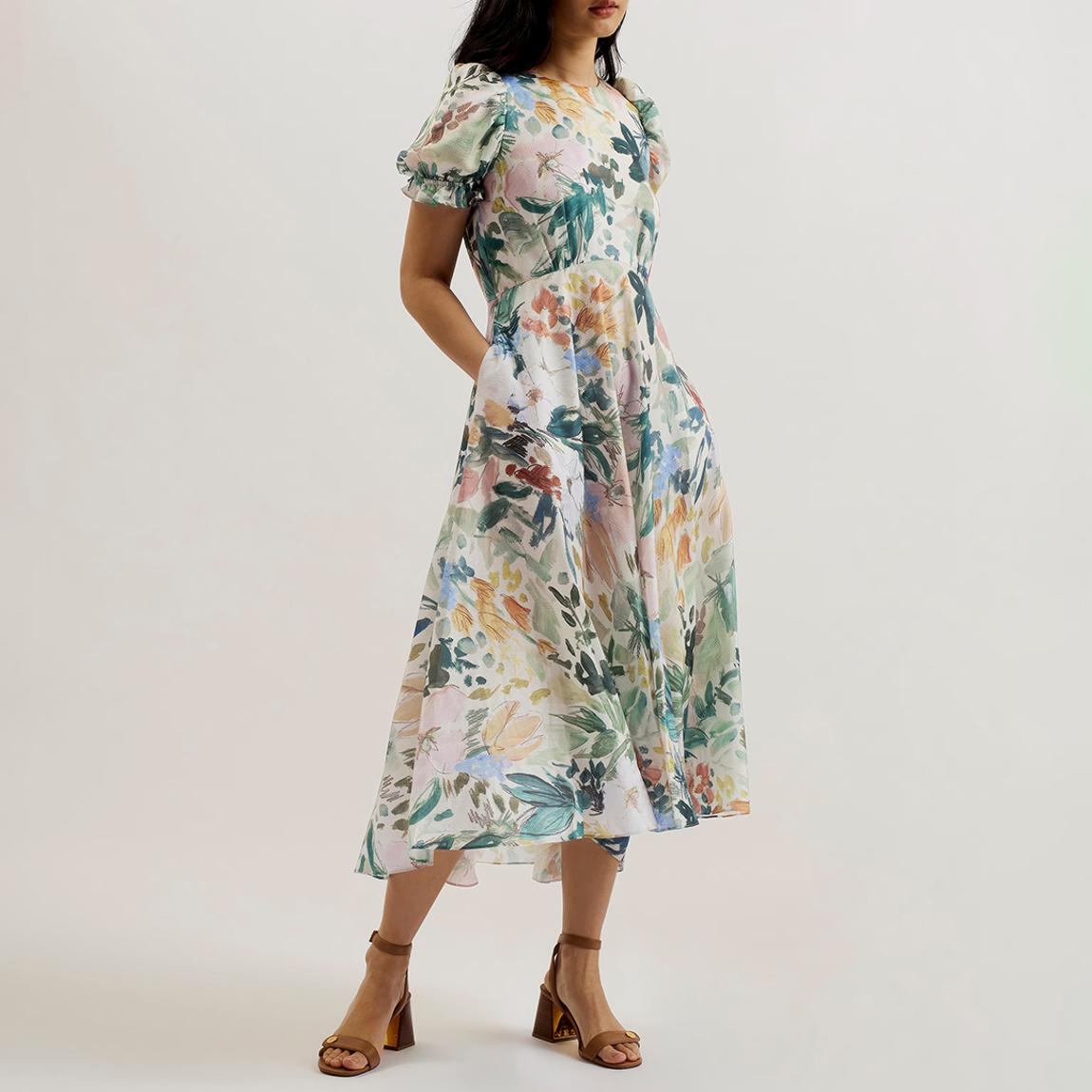 Cream Deliyla Dress main product photo