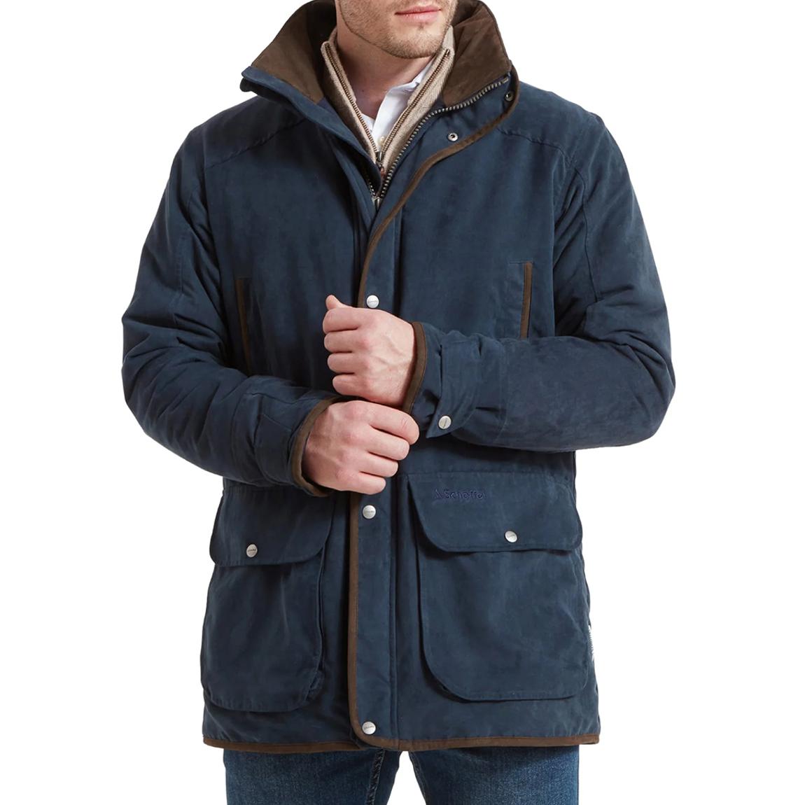 Navy Oundle Country Coat main product photo