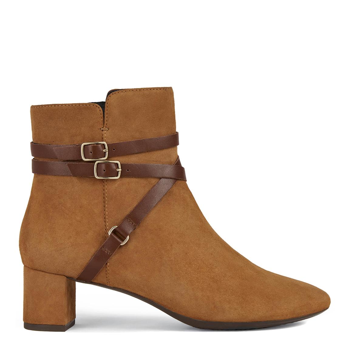 Brown Suede Pheby 50 Ankle Boot main product photo