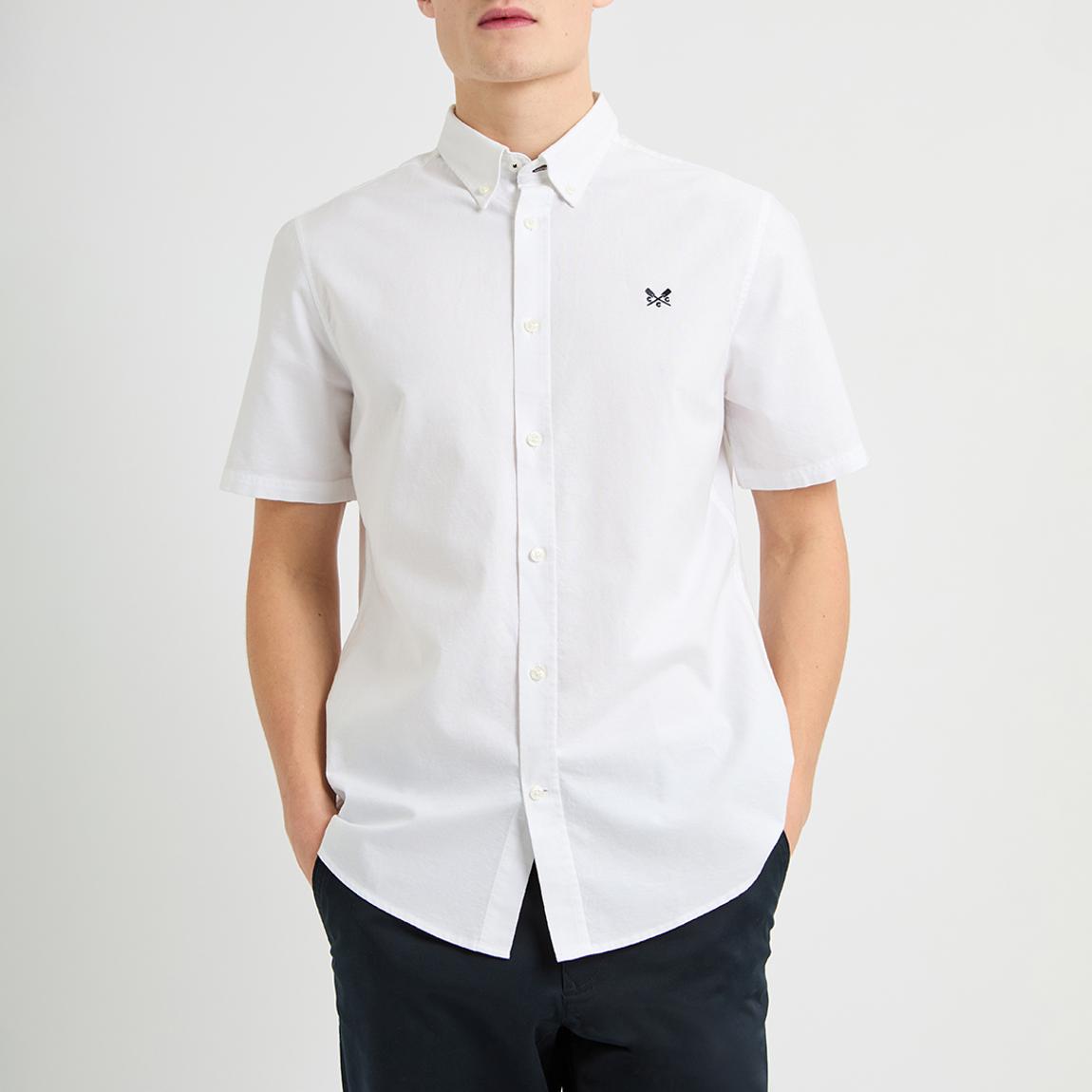 White Short Sleeve Classic Shirt main product photo