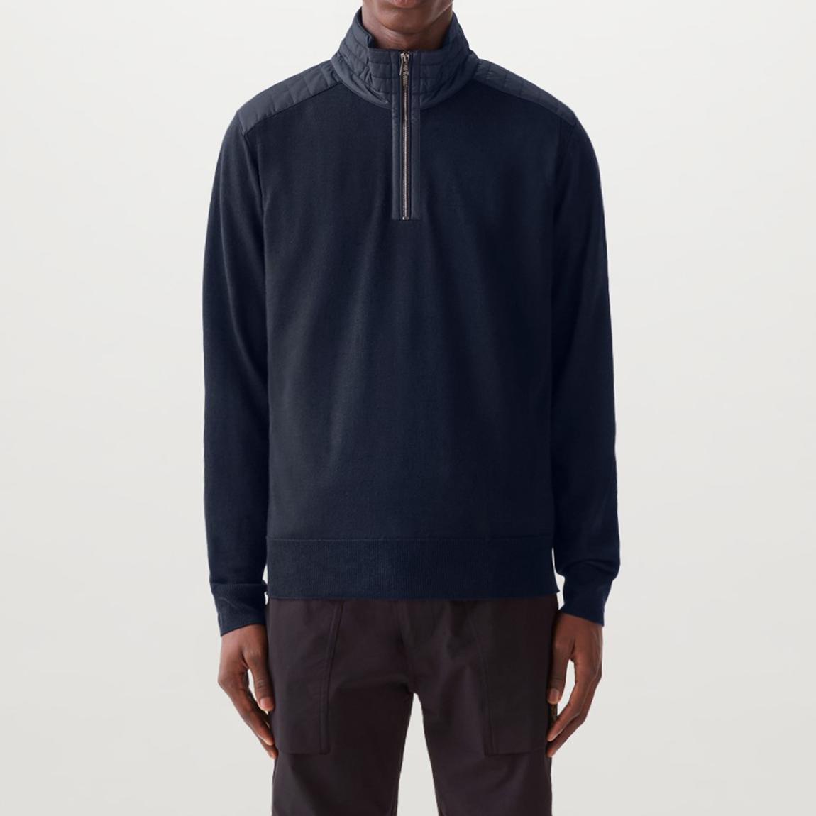 Navy Kilmington Quarter Zip Jumper main product photo