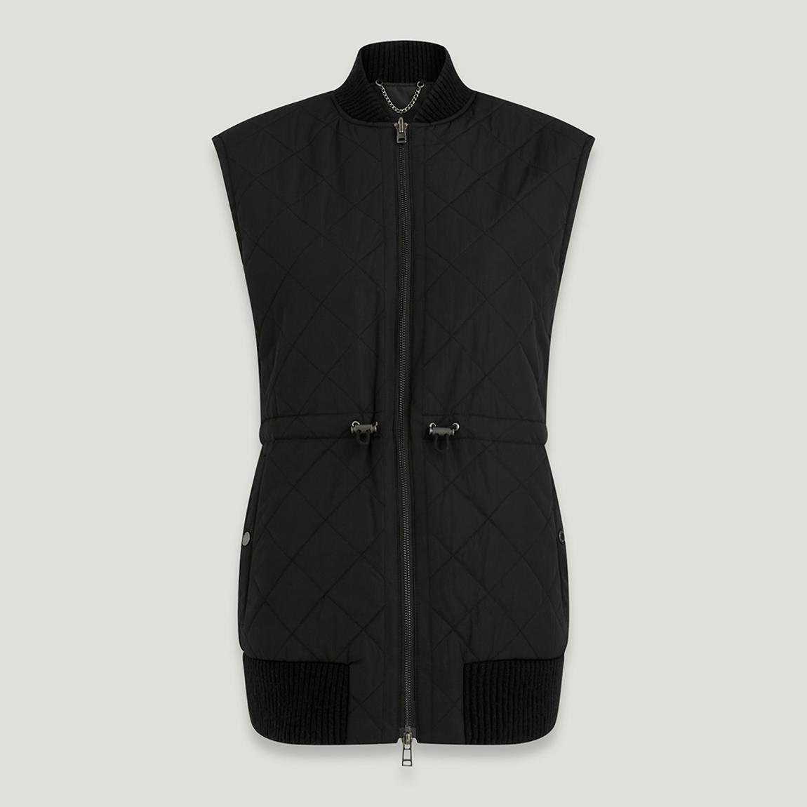 Black Delancy Gilet main product photo