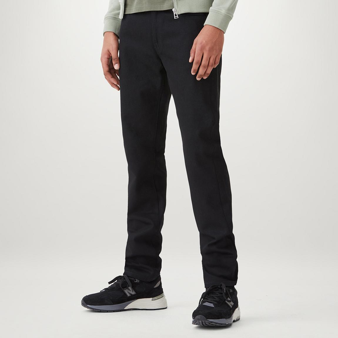 Black Longton Slim Jeans Black main product photo