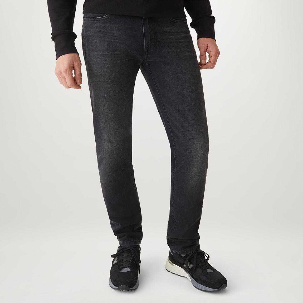 Black Longton Slim Jeans Washed Black main product photo