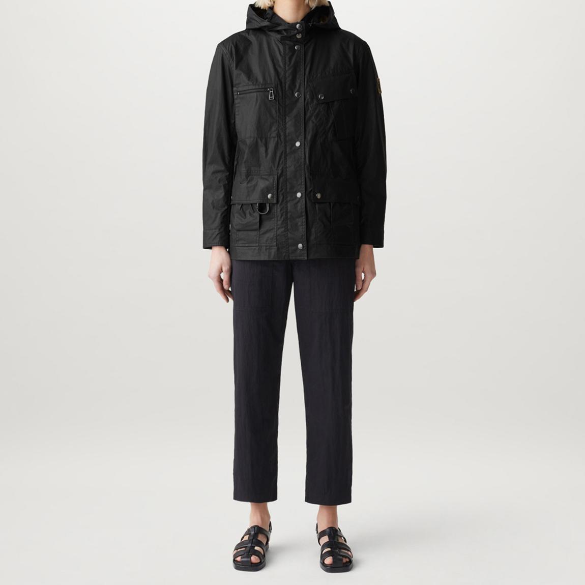 Black Centenary Parka Jacket main product photo