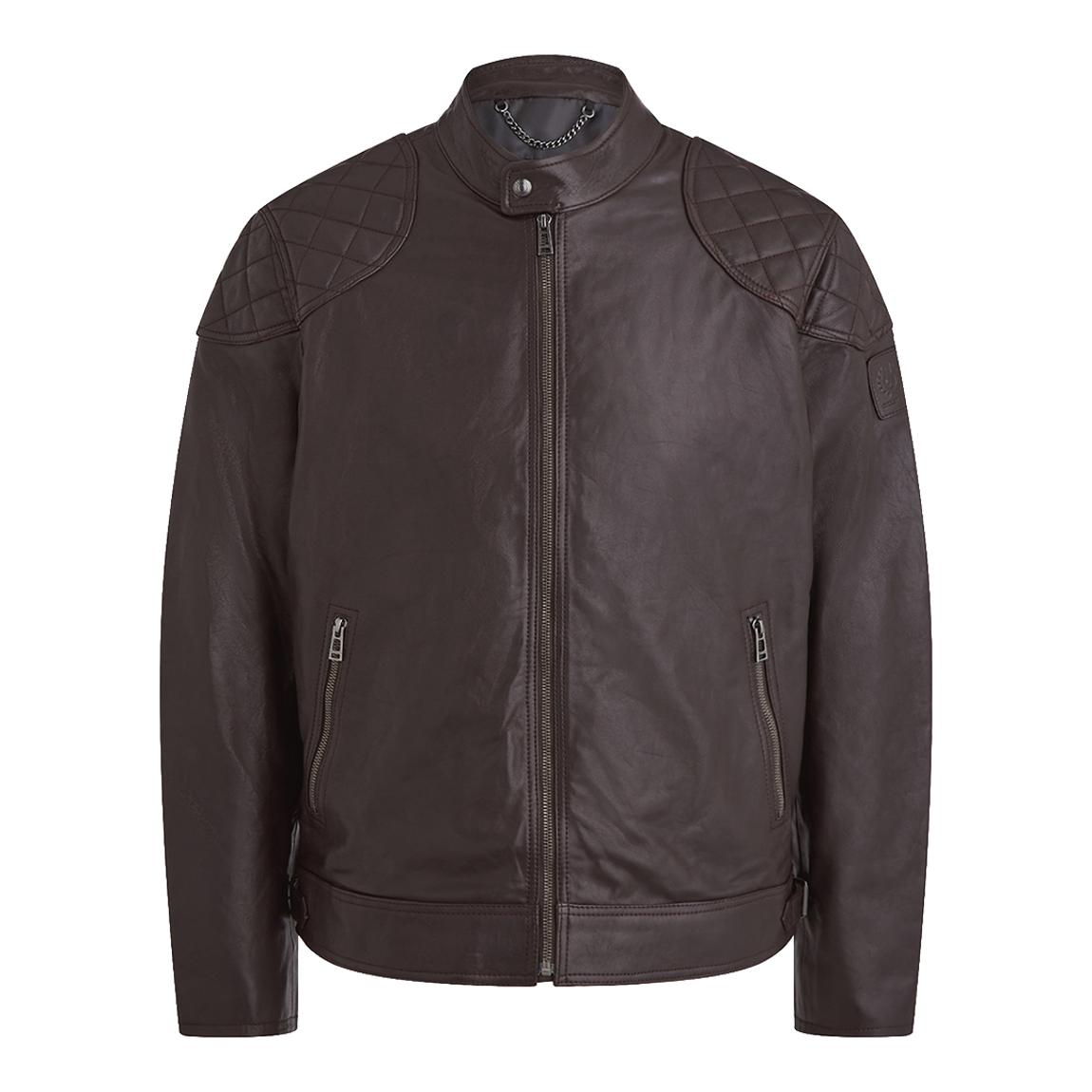 Brown Marshall Leather Jacket main product photo