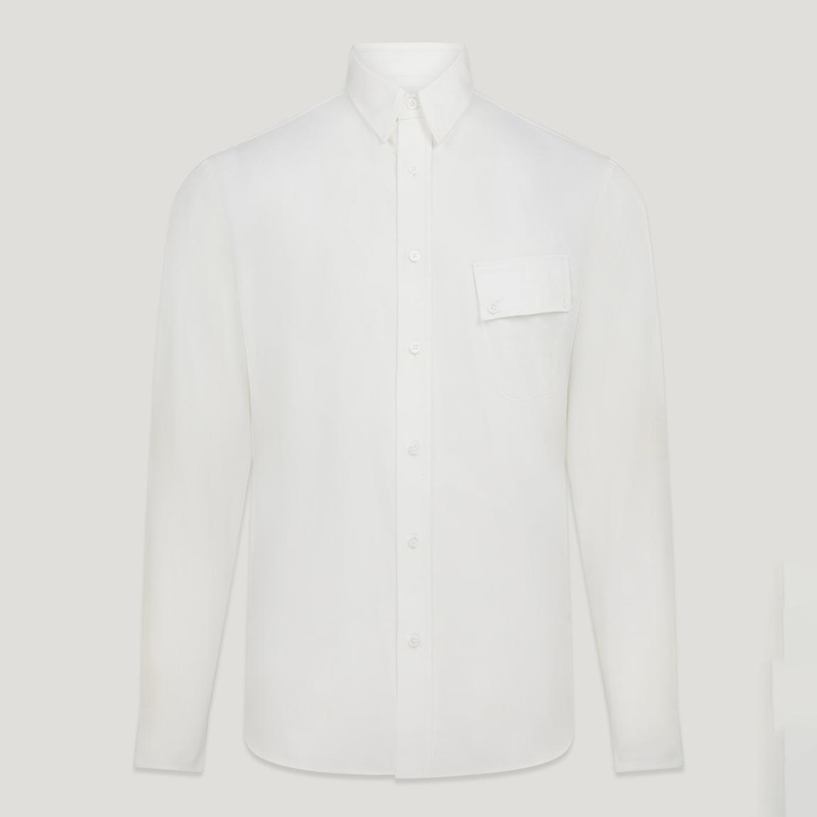 White Pitch Cotton Shirt main product photo