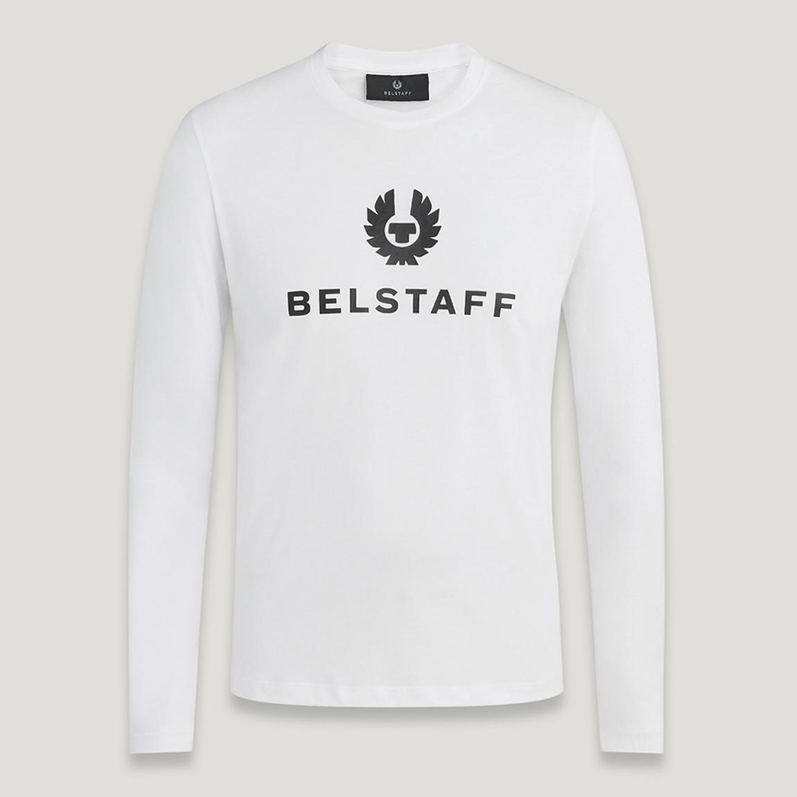 White Mariola Long Sleeve Cotton Top main product photo
