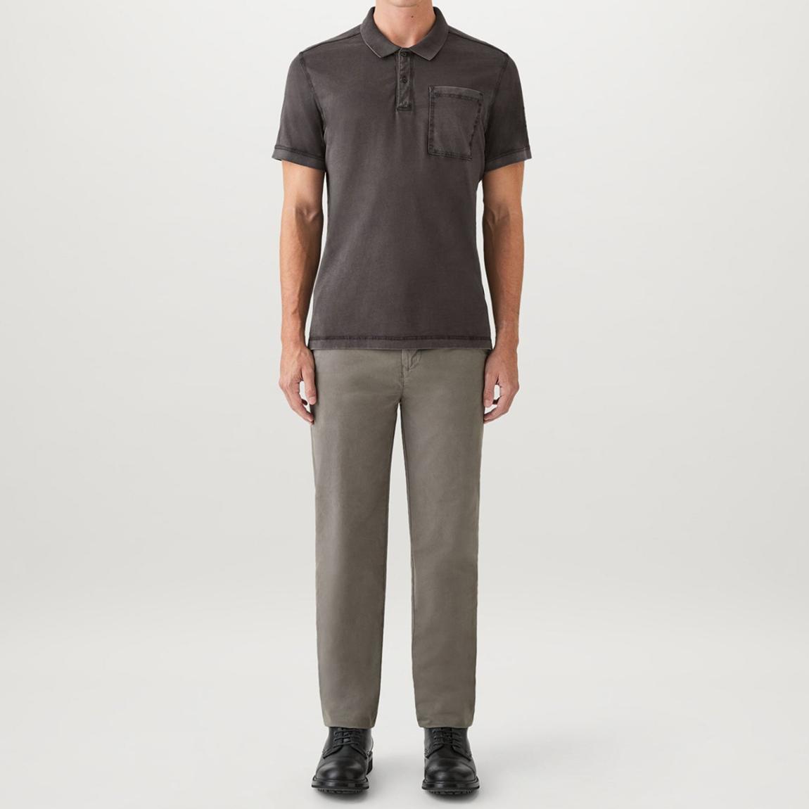 Belstaff Grey Hockley Cotton Polo Shirt - BrandAlley