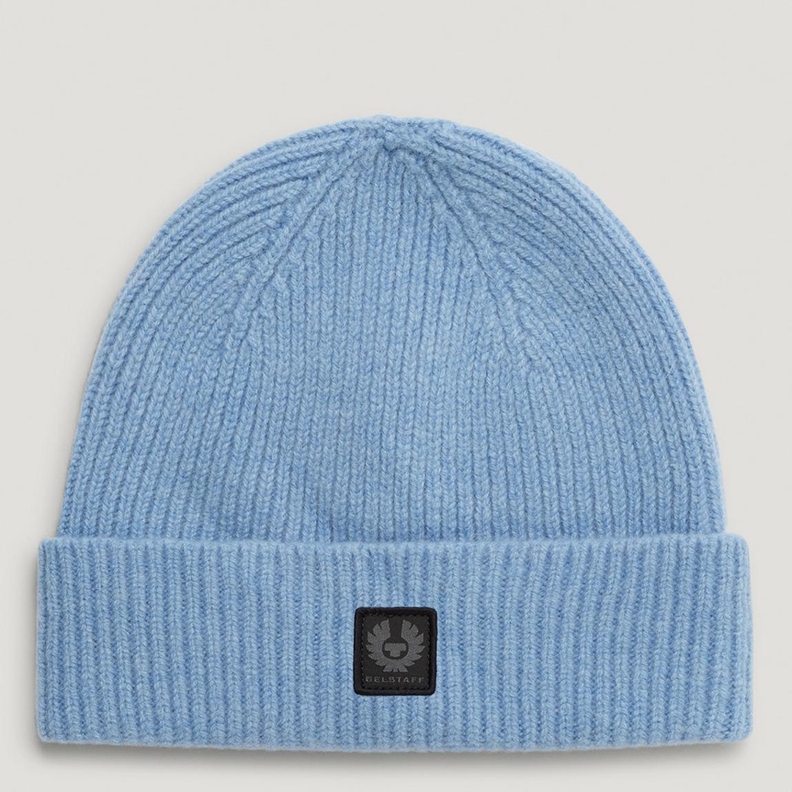 Light Blue Lambswool Dock Beanie main product photo