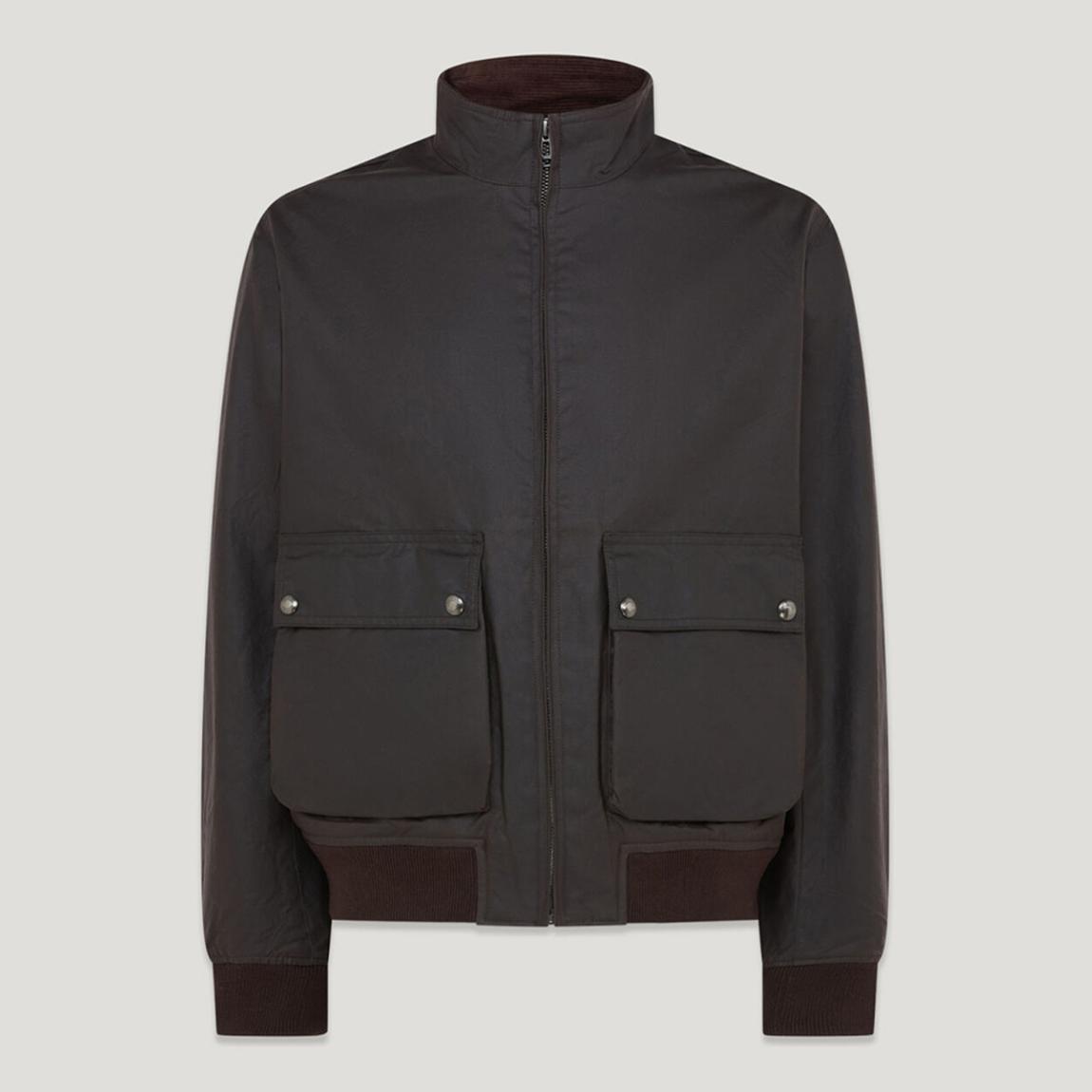 Dark Brown Base Cotton Jacket main product photo