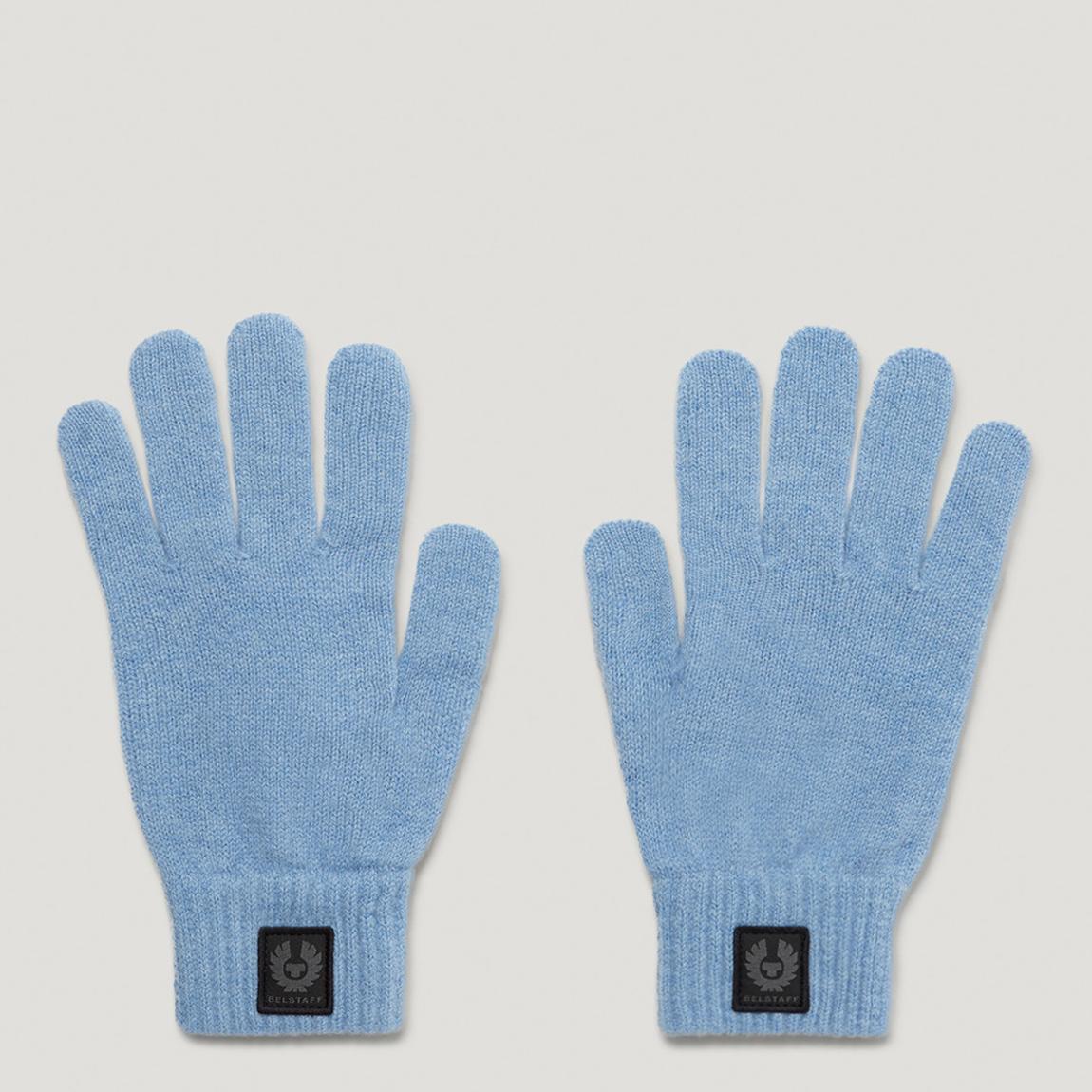 Light Blue Lambswool Dock Gloves  main product photo
