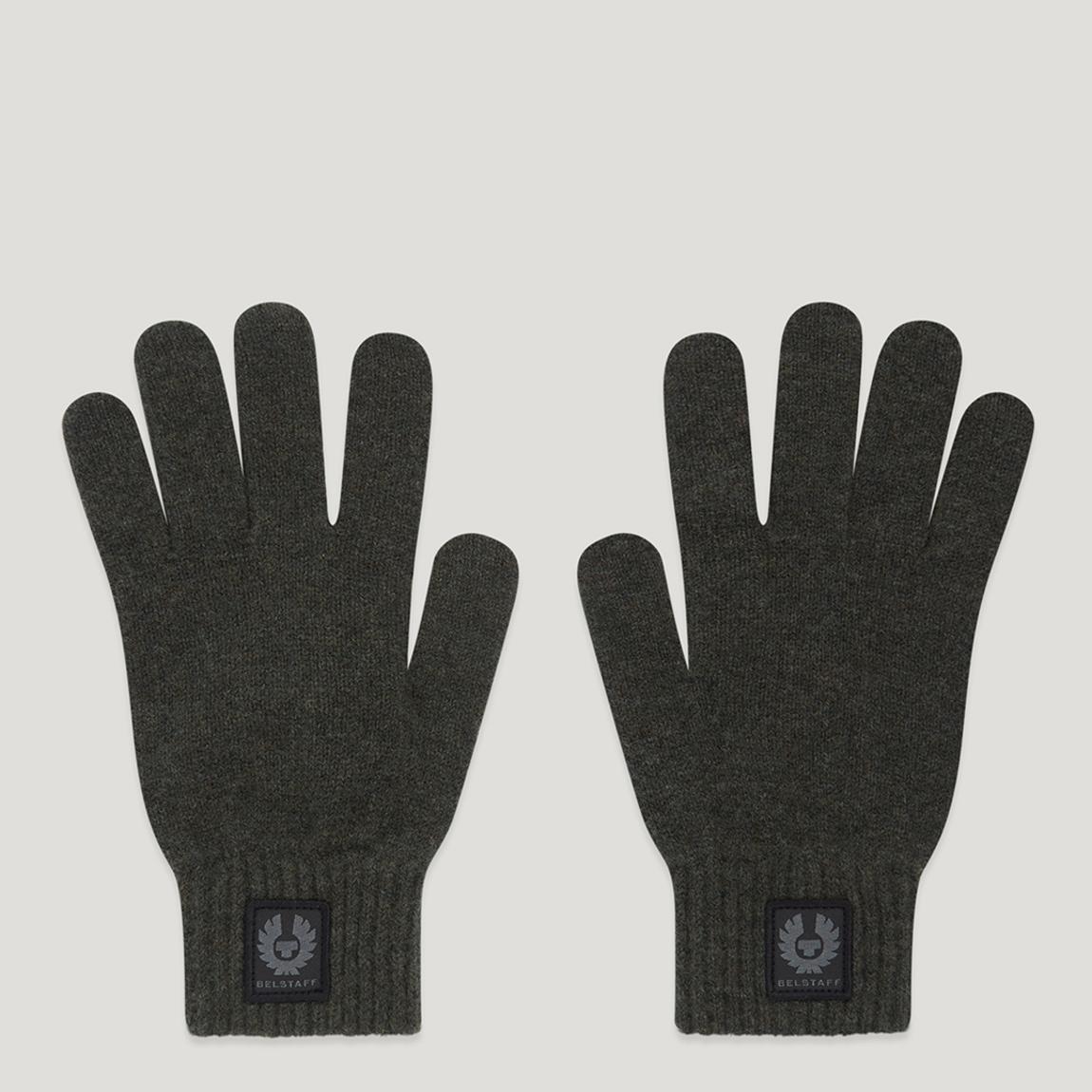Dark Green Lambswool Dock Gloves main product photo