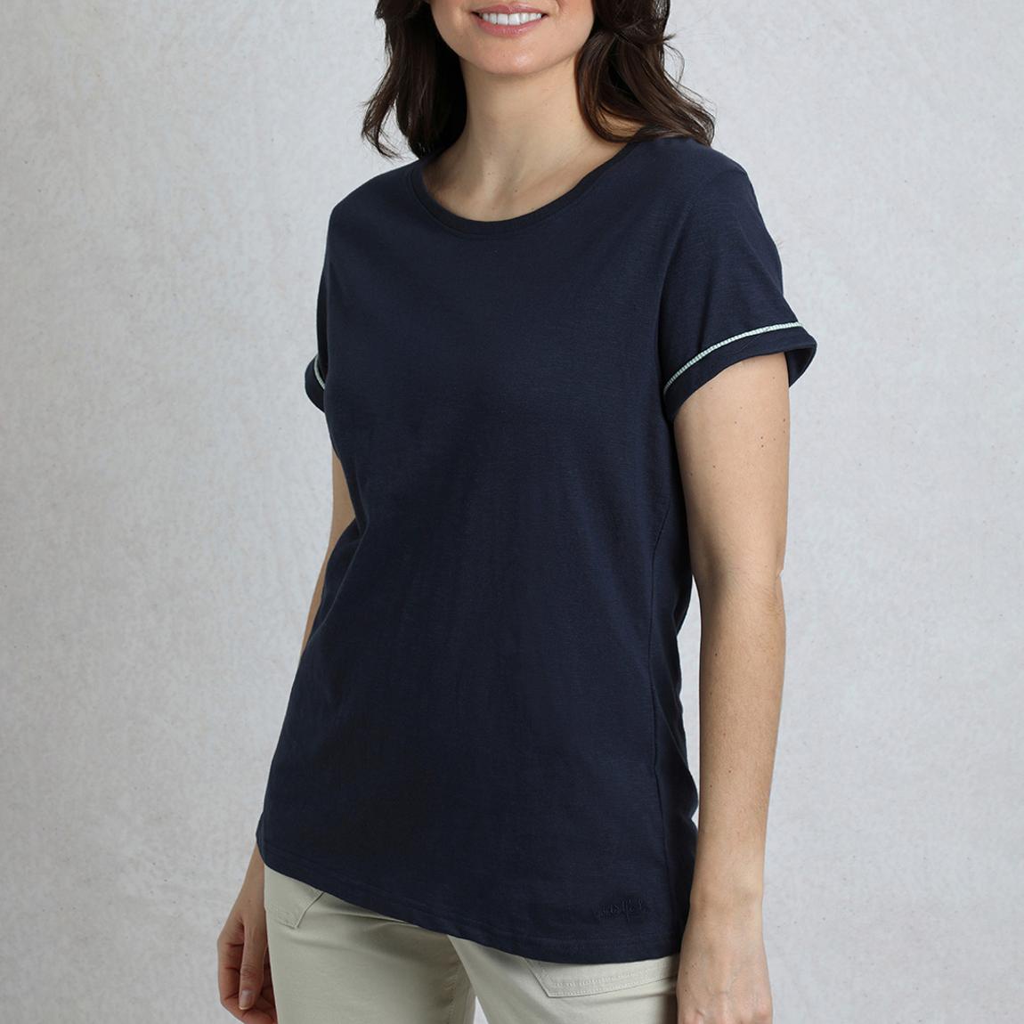 Navy Kaya Organic Cotton Outfitter T-Shirt main product photo