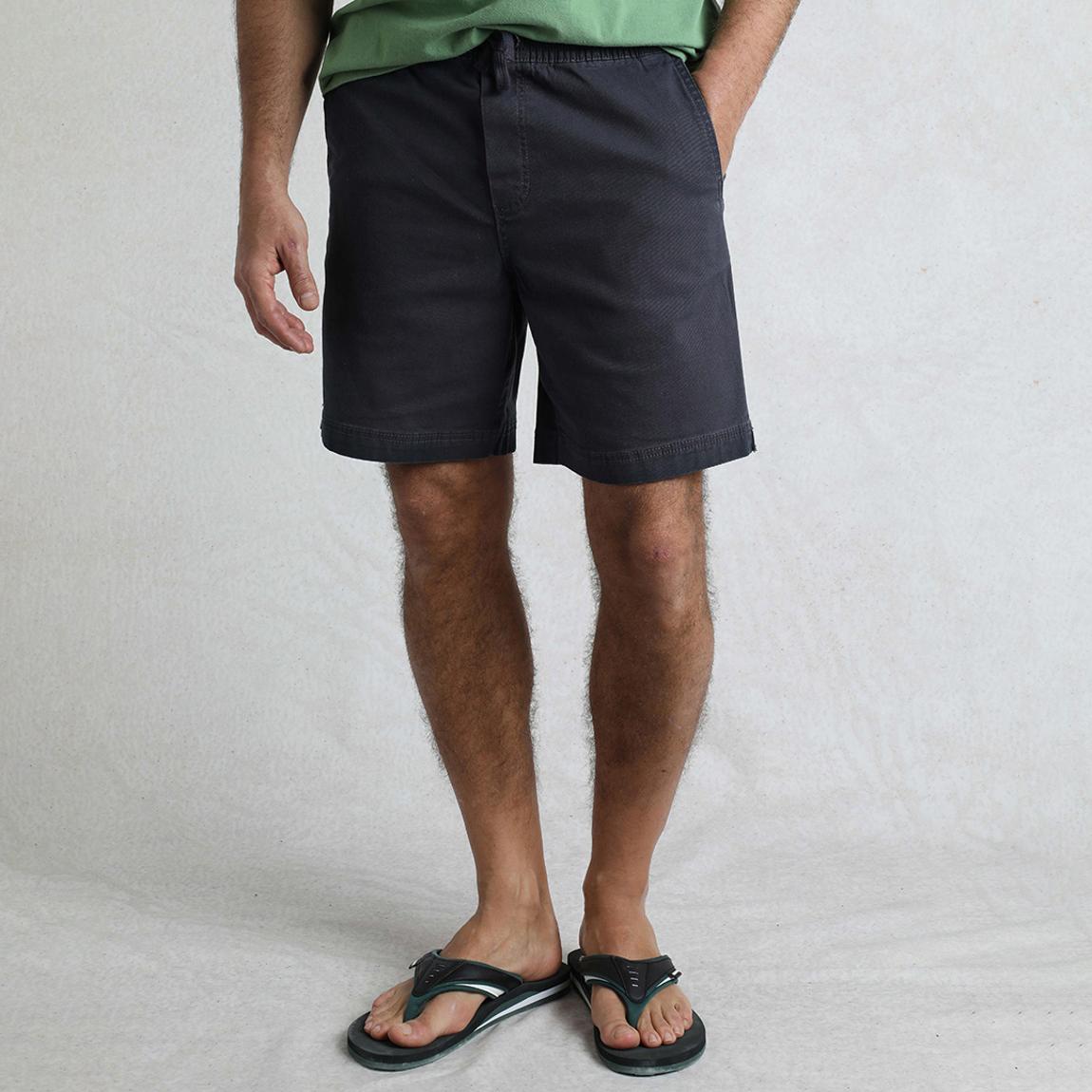 Navy Weston Canvas Shorts main product photo