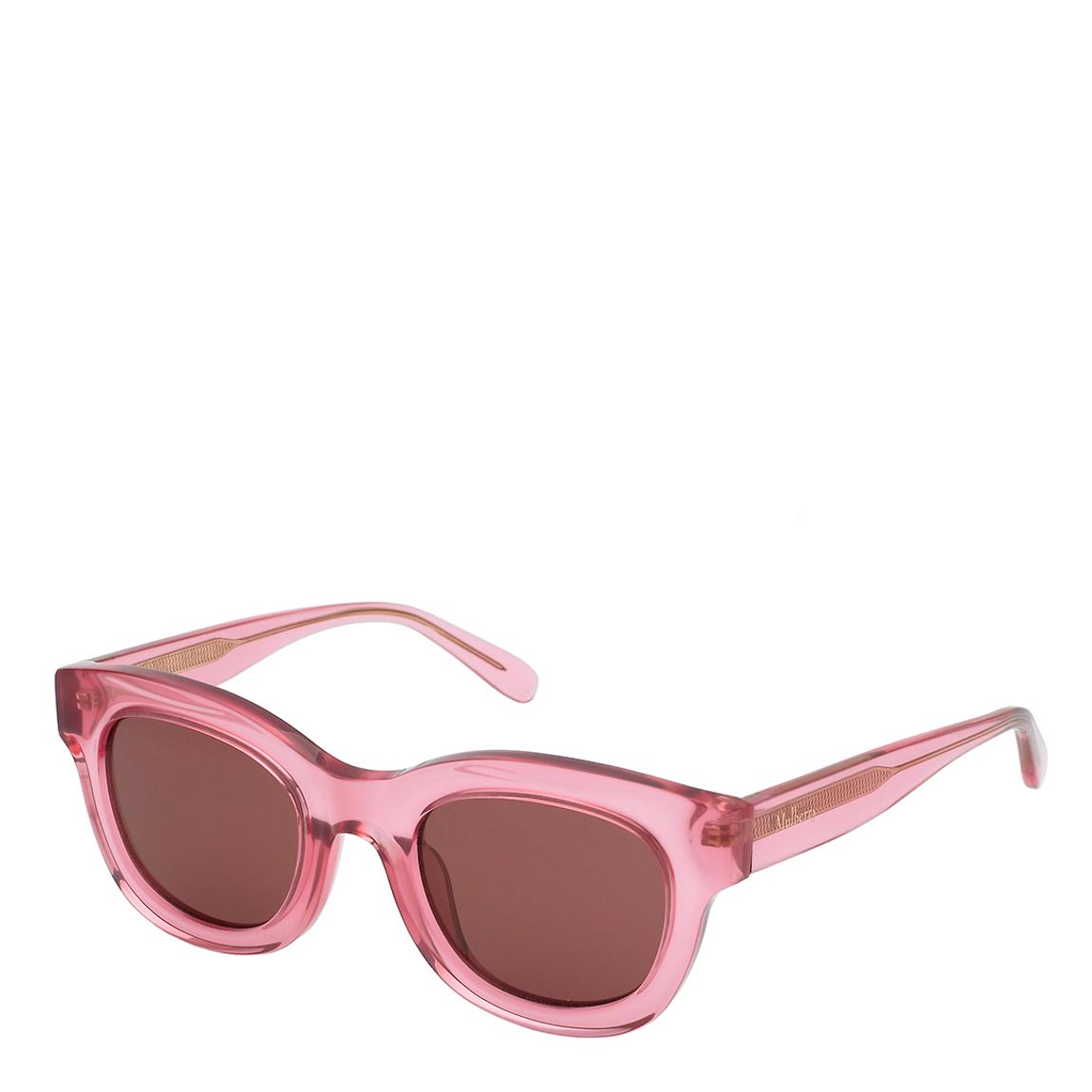 Pink Shiny Transpared Butterfly Sunglasses 48mm main product photo