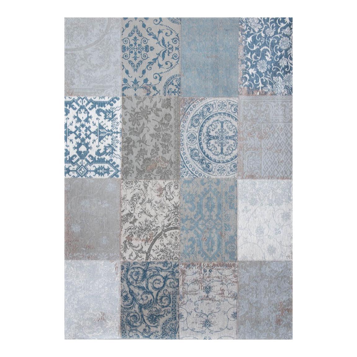 Bruges Blue Vintage Patchwork 170 x 240 cm Rug main product photo