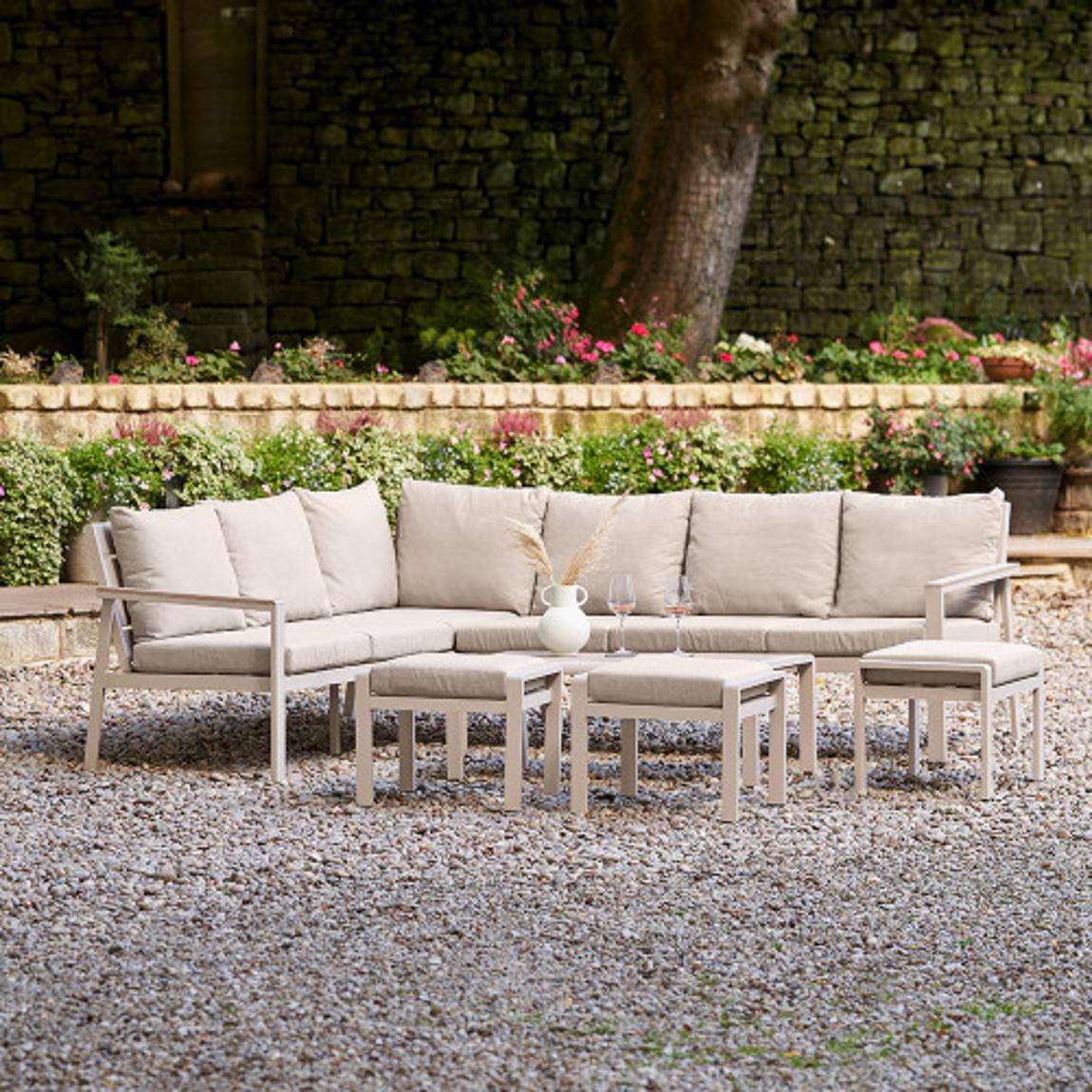 Aruba Outdoor Corner Seating Set main product photo