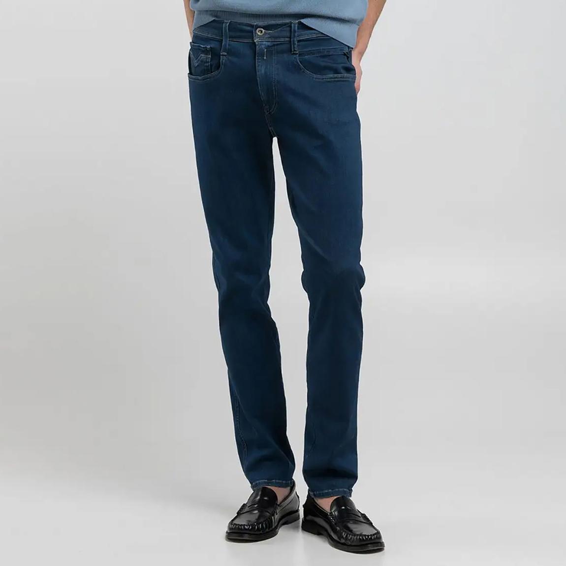 Dark Blue Anbass ECO PLUS Slim Stretch Jeans main product photo