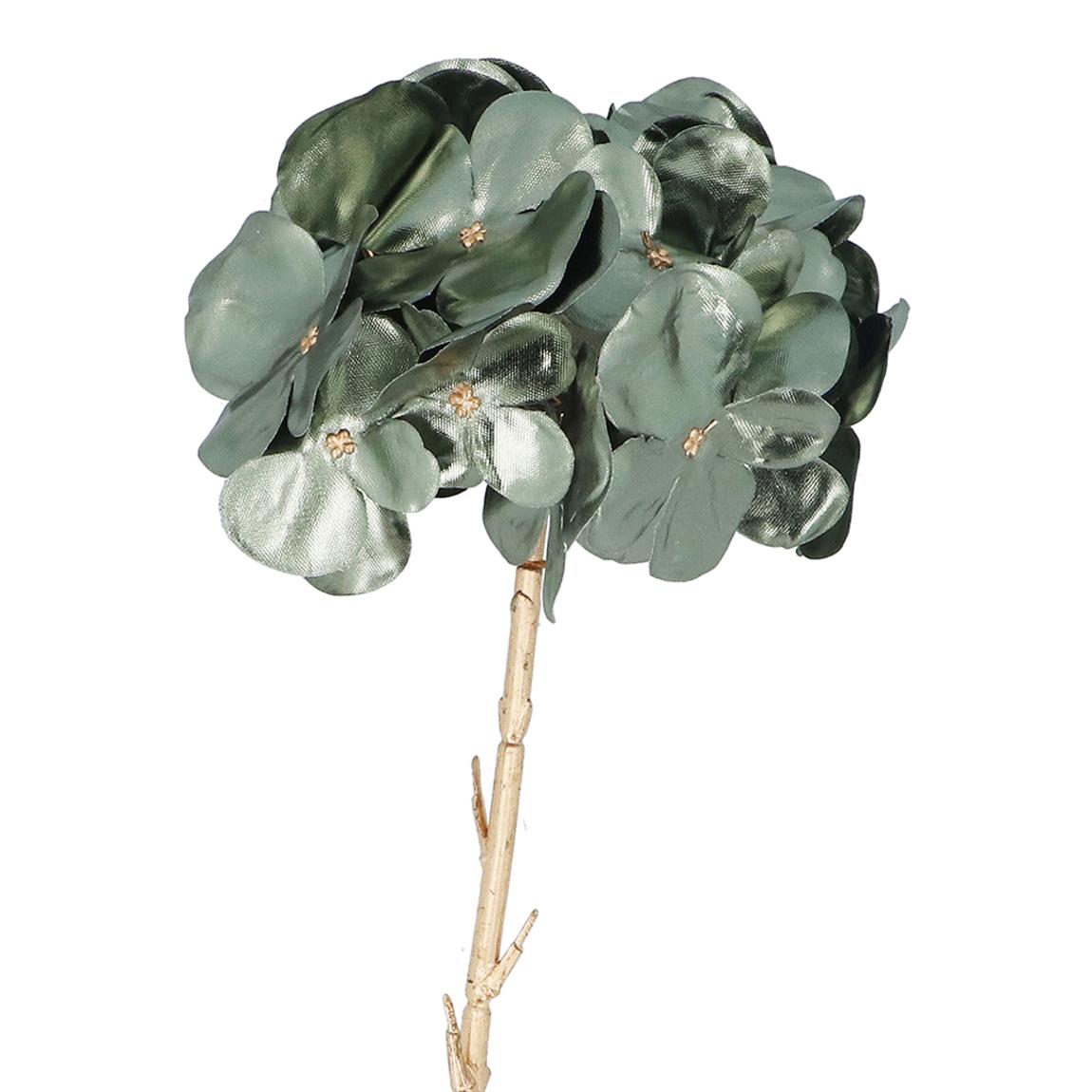 Set of 2 Green Hydrangea Stems main product photo