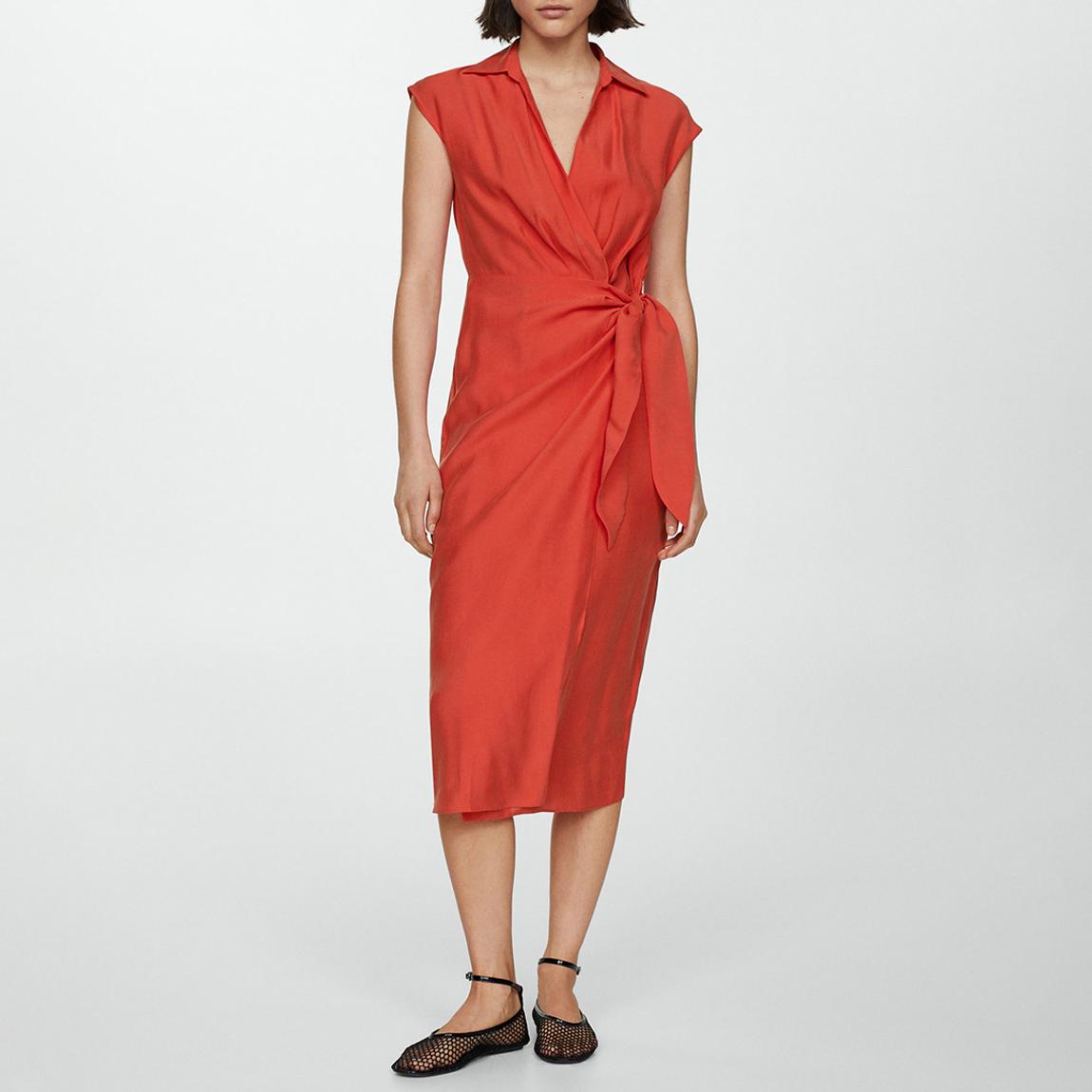 Red Bow Modal Dress main product photo