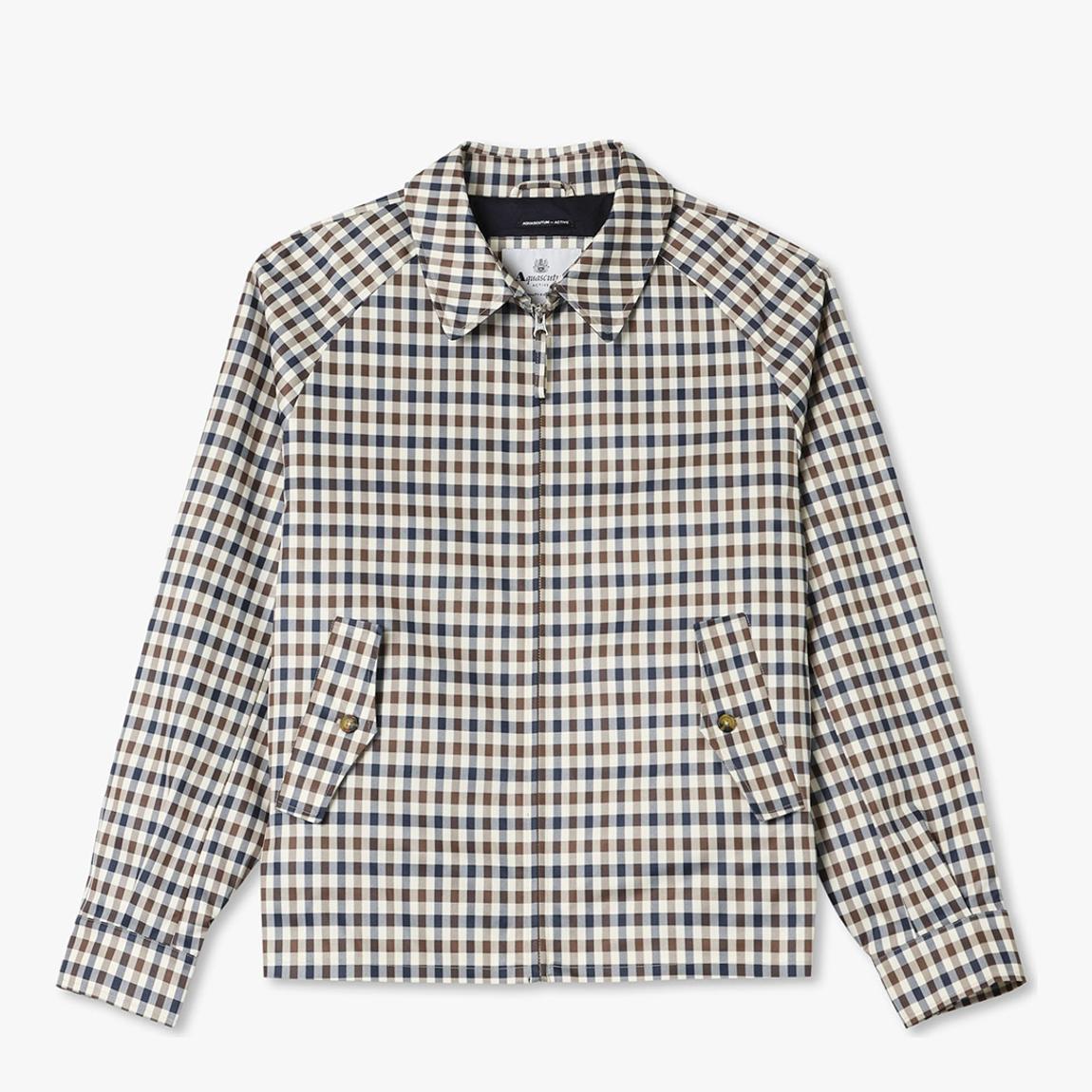 Navy Check Jacket main product photo
