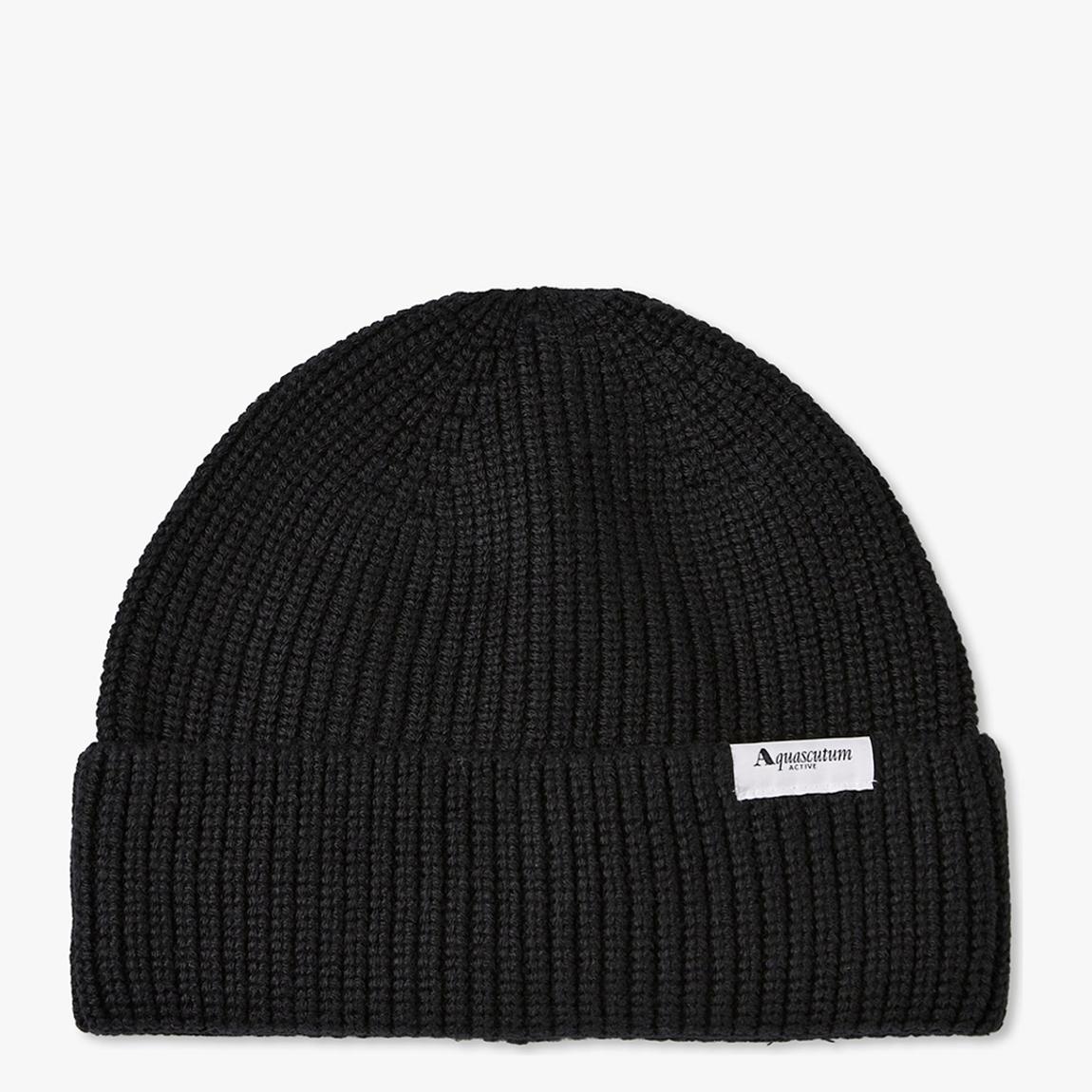 Black Logo Active Beanie main product photo