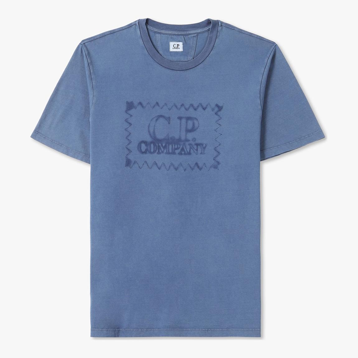 Navy Graphic Jersey T-Shirt main product photo