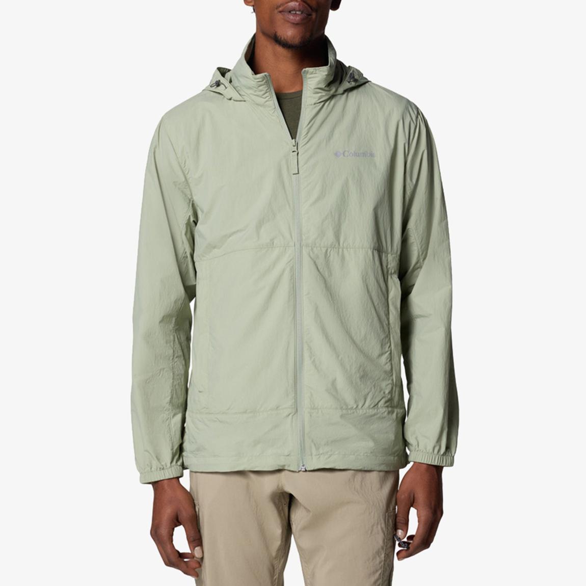 Green Loop Basin Windbreaker main product photo