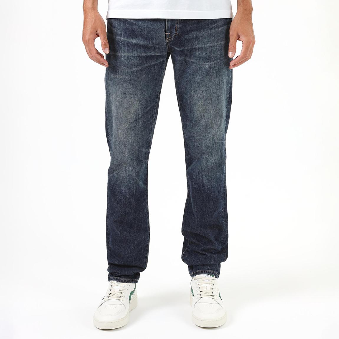 Blue Regular Tapered Jeans main product photo
