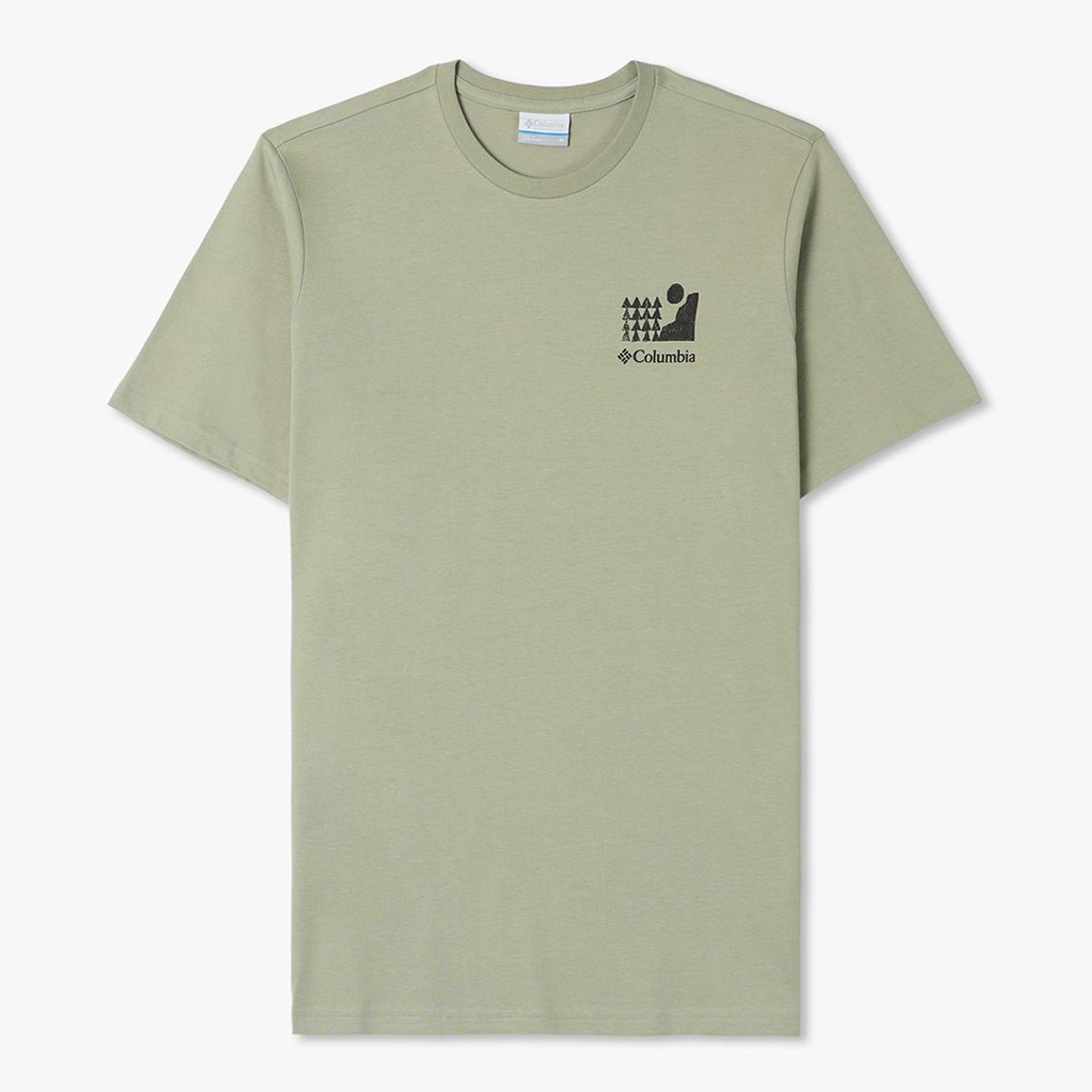 Green Explorers Canyon Back SS Tee main product photo