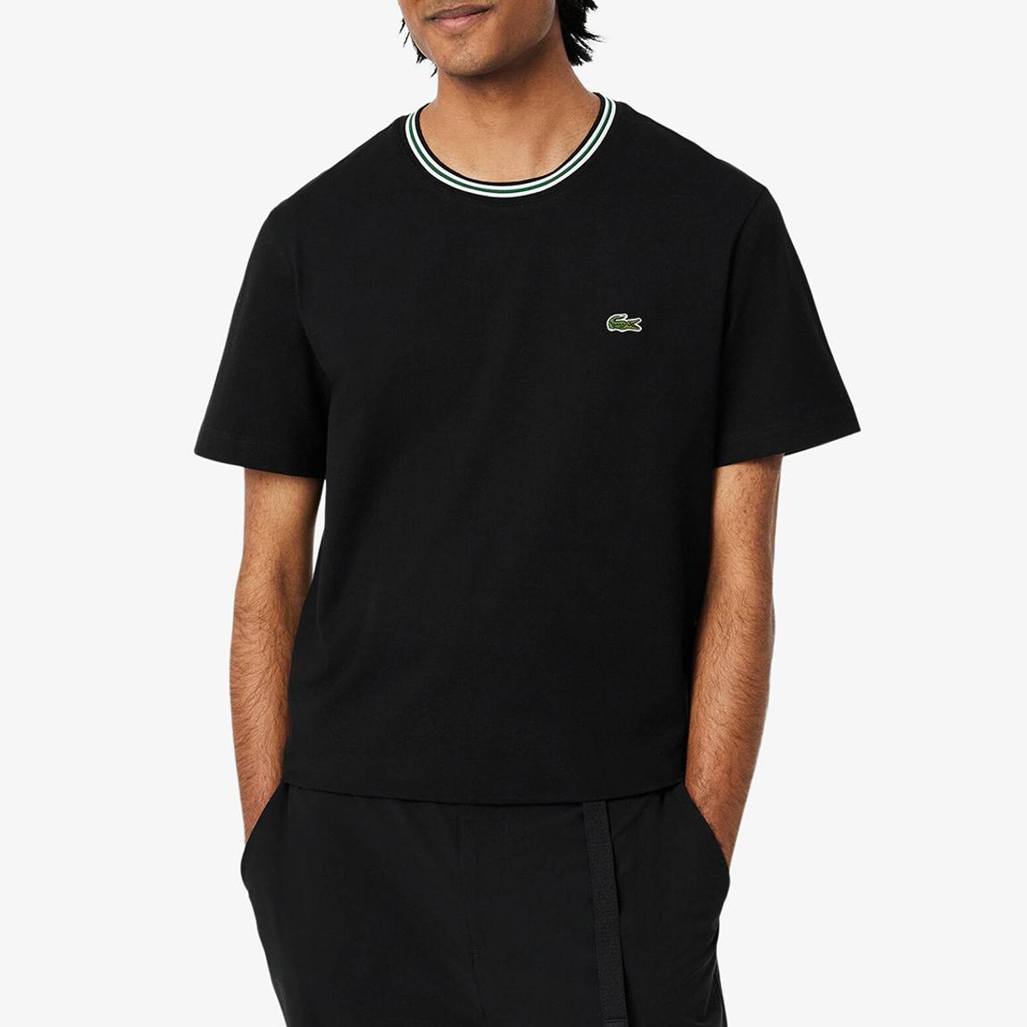 Black Ringer Tee Crew main product photo
