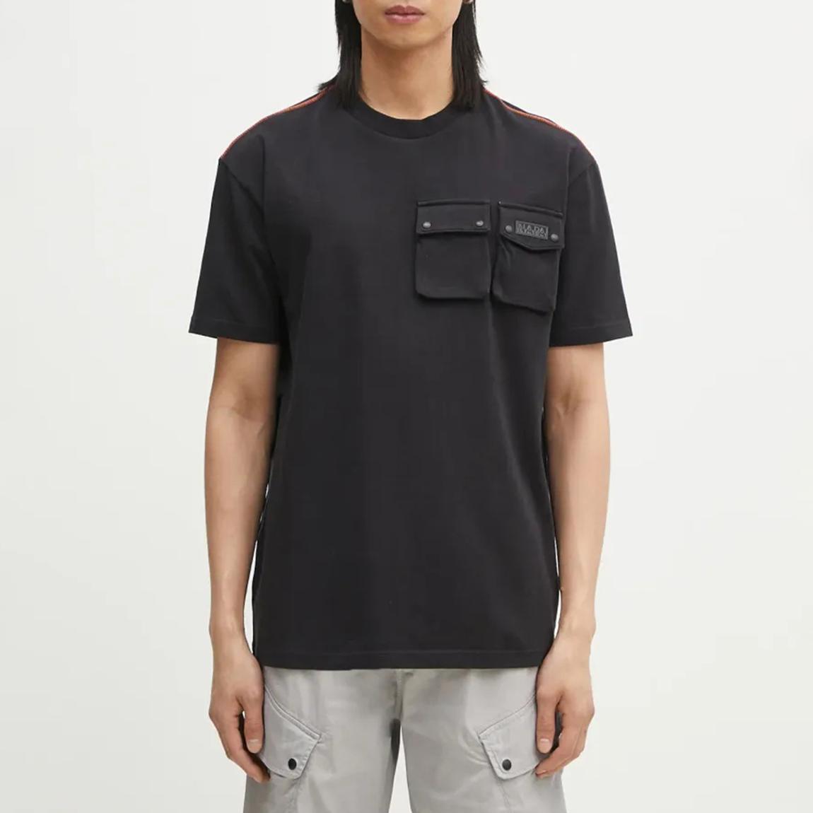 Black Rivalto SS Tshirt main product photo