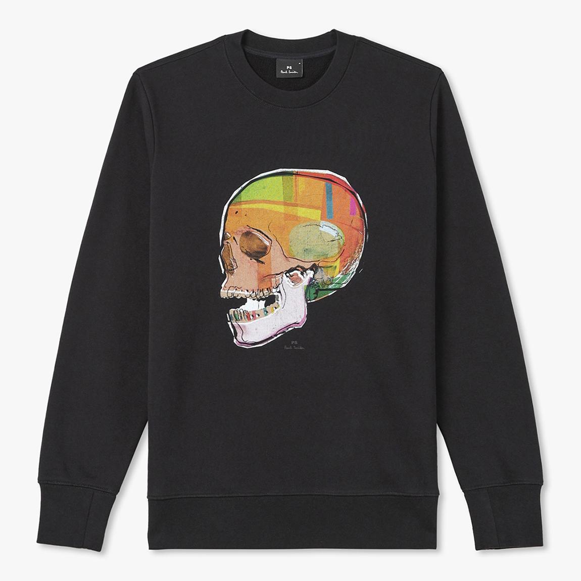 Black Skull Sweatshirt main product photo