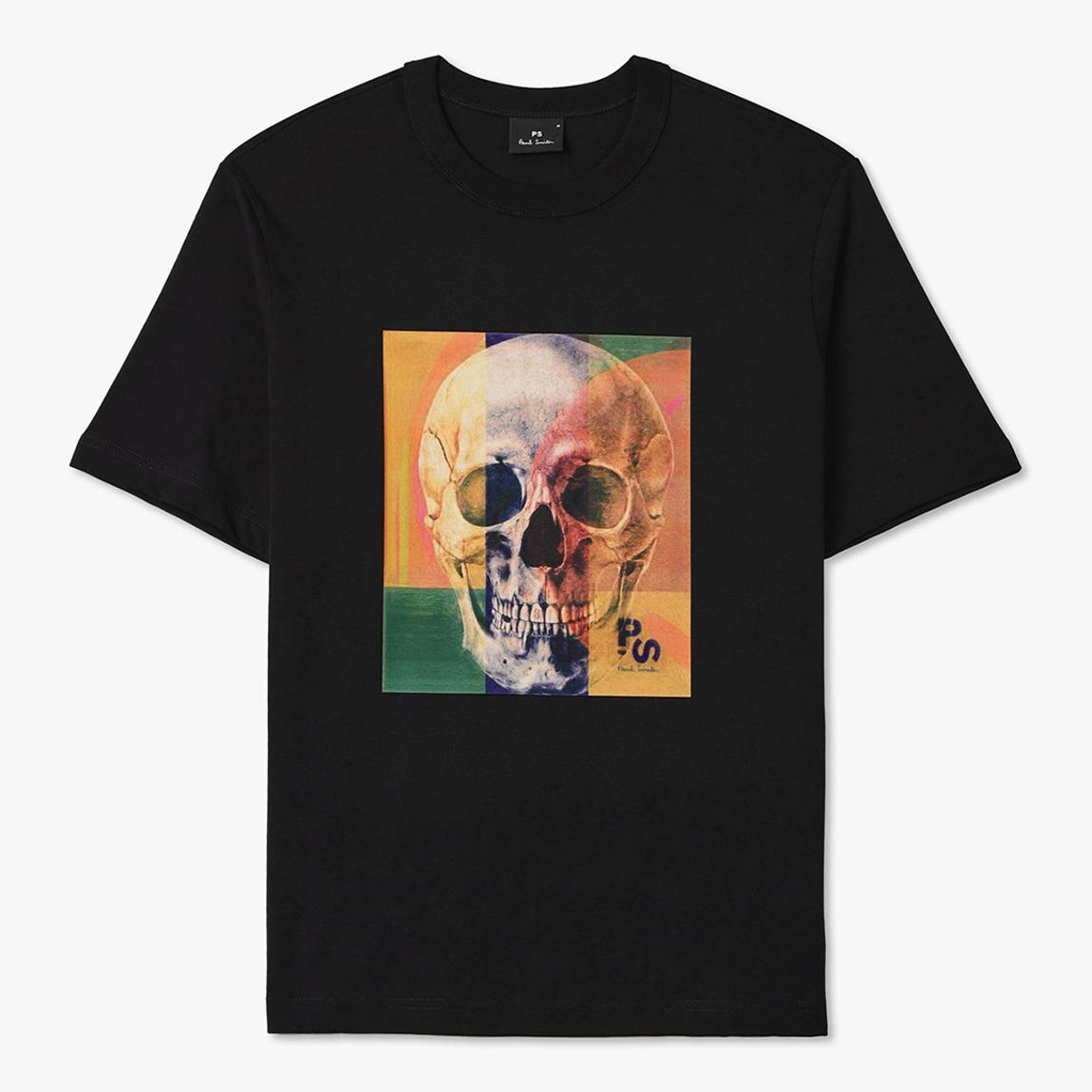 Black Skull Square T-Shirt main product photo