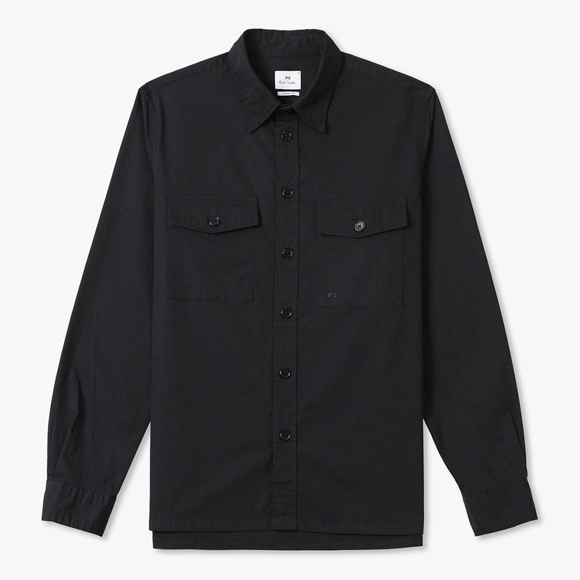 Blue 2 Pocket Casual Fit Shirt main product photo