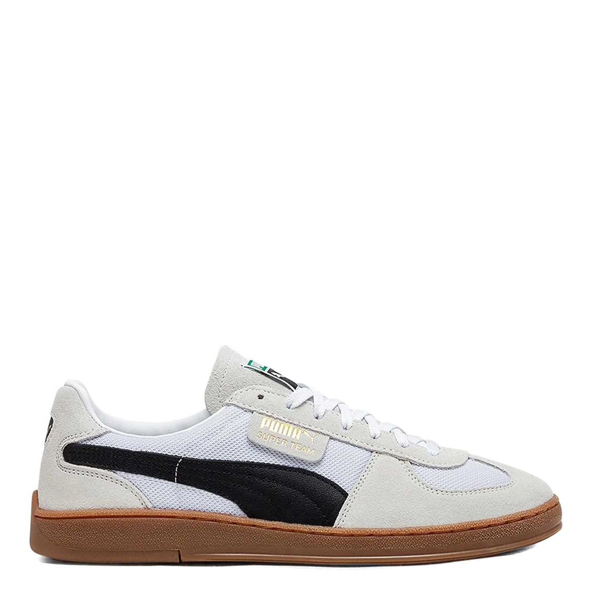 Unisex White/Black Super Team OG Trainers main product photo