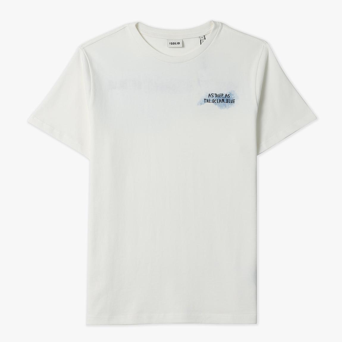 White Oro Loose Fit Logo T-Shirt main product photo