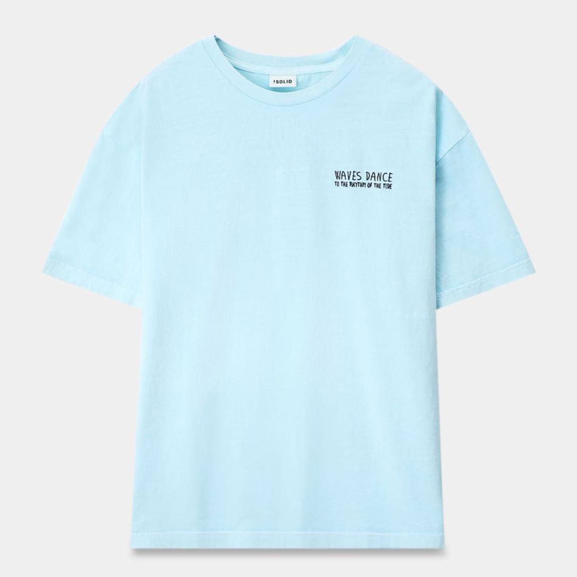 Blue Oberon Cotton T-Shirt main product photo