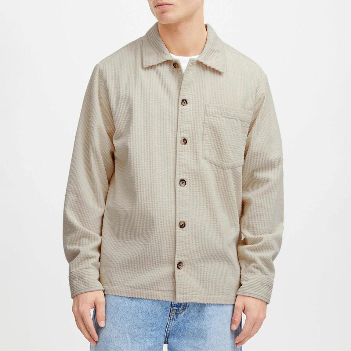 Stone Ingvi Cotton Overshirt main product photo