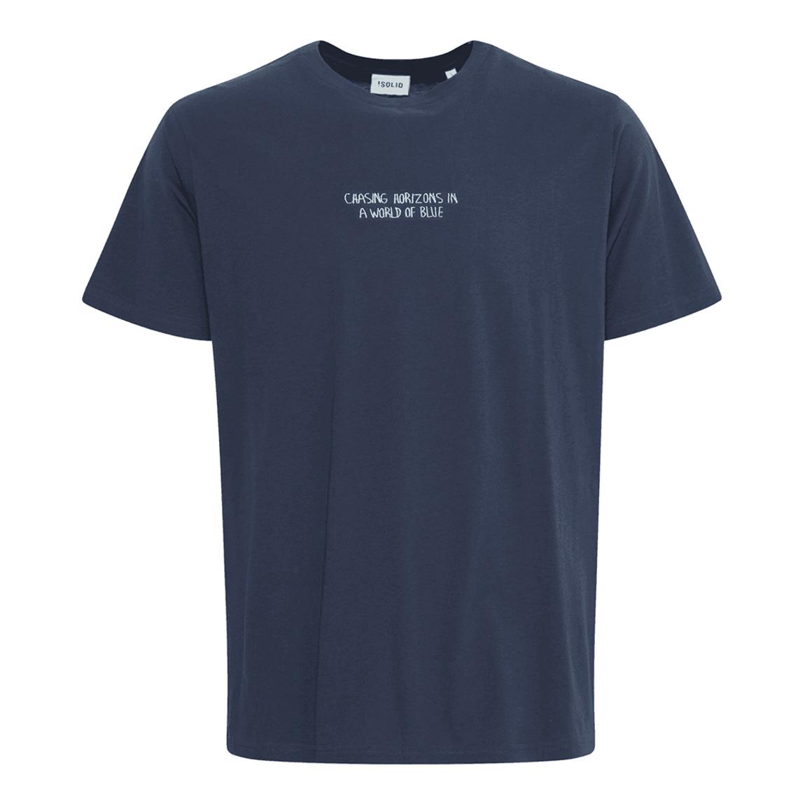 Navy Osbourne Cotton T-Shirt main product photo