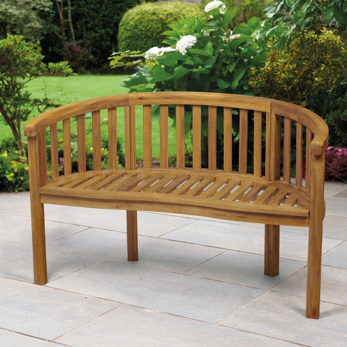 Greenhurst Woodfield Banana Bench Natural main product photo