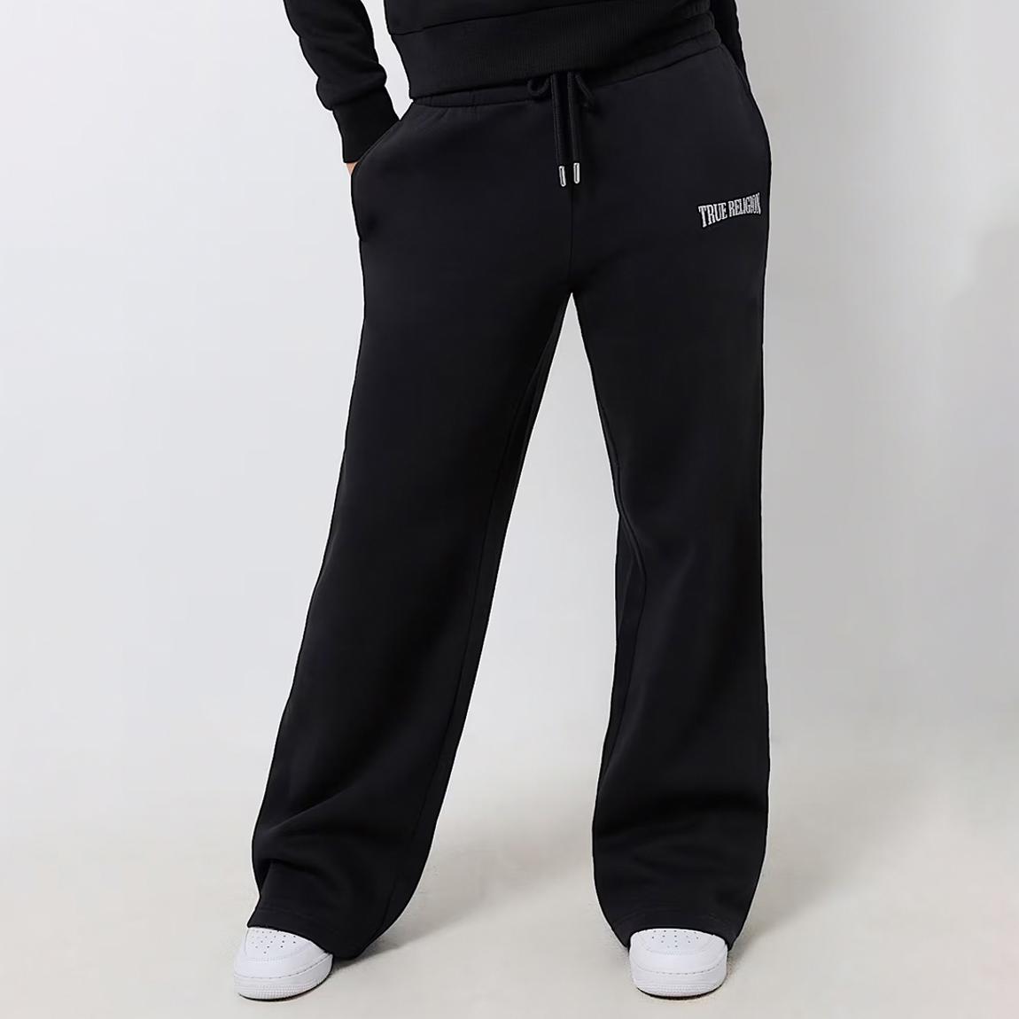 Black Diamante Straight Leg Joggers main product photo