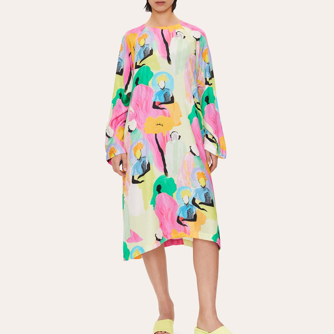 Floral Midi Length Dress main product photo