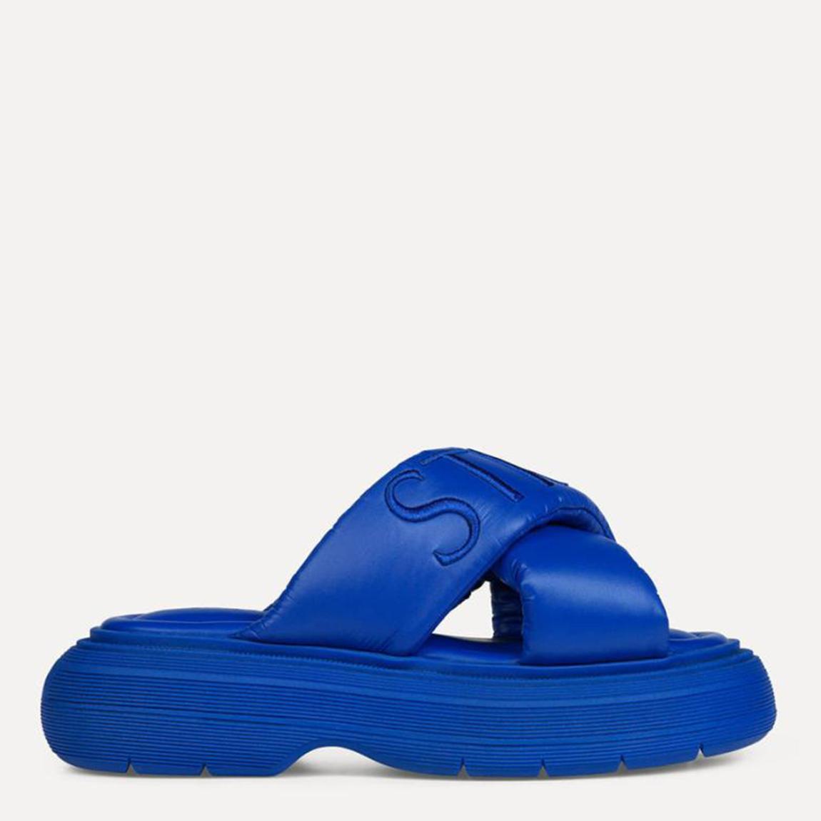 Bright Blue Bubble Sandal main product photo