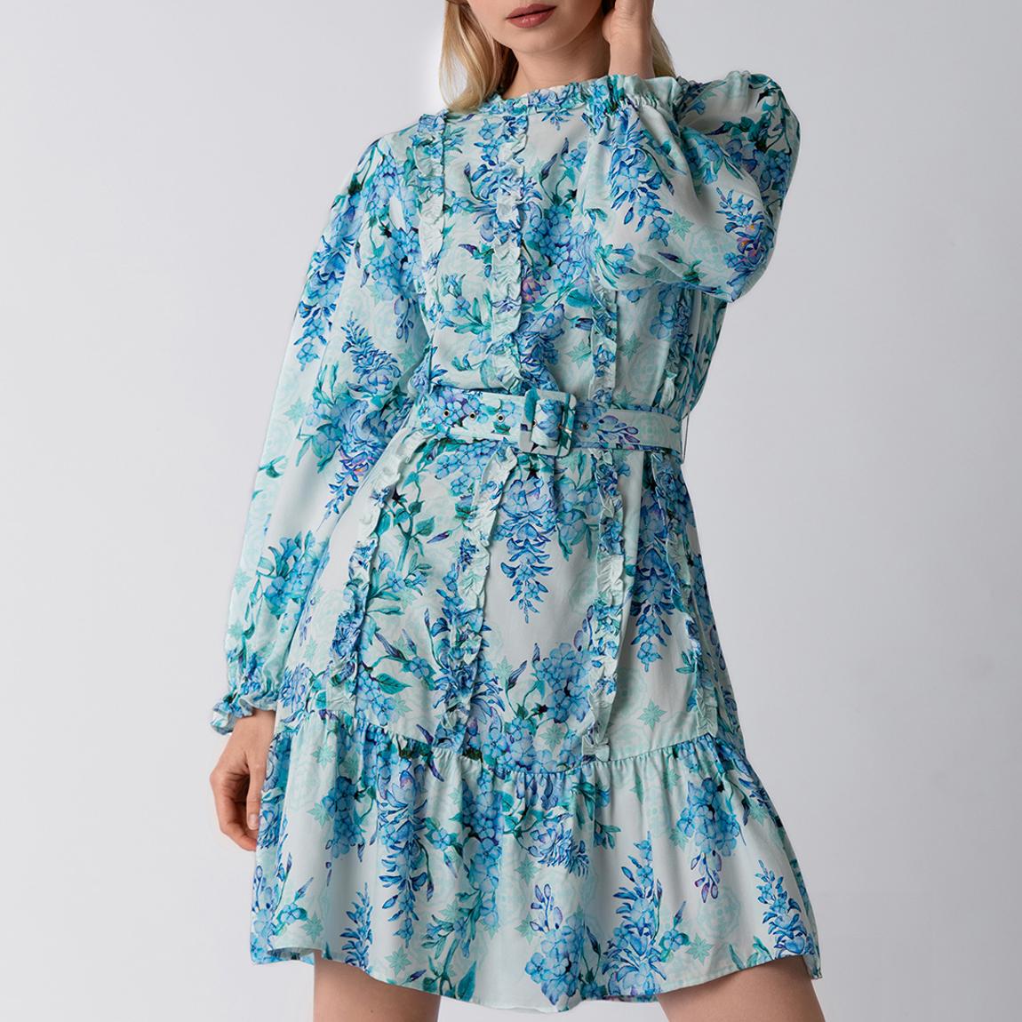 Amanda Blue Dress main product photo