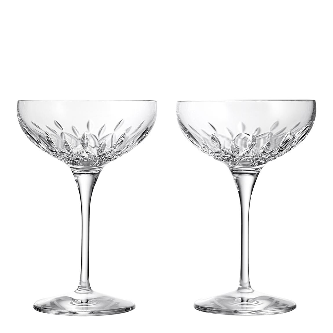 Set of 2 Lismore Coupes, 280ml main product photo
